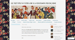Desktop Screenshot of lachansonfrancaise.net