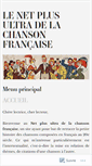 Mobile Screenshot of lachansonfrancaise.net